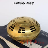 INPHIC-開光純銅香爐擺飾風水銅八卦香爐仿古裝飾辟邪化煞香爐工藝品擺設
